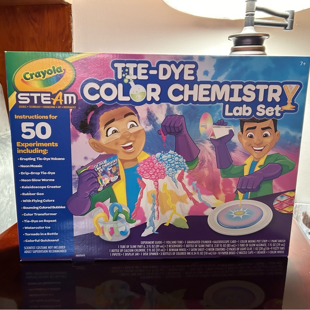 Crayola Tie Dye Color Chemistry Set